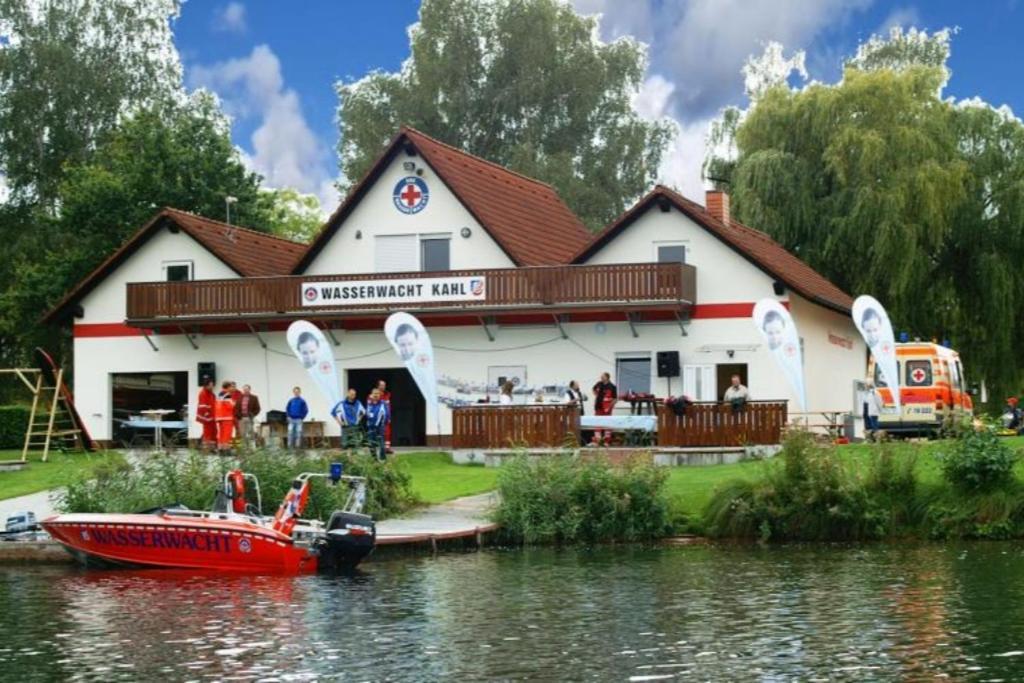 Chemnitz - Haus Am See Mit Sandstrand Nahe Rhein-Main Und Spessart Kahl am Main Esterno foto