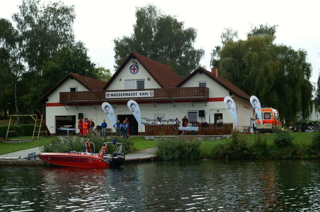 Chemnitz - Haus Am See Mit Sandstrand Nahe Rhein-Main Und Spessart Kahl am Main Esterno foto